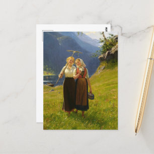 Kärlek Brev av Hans Dahl Vykort