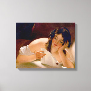 Kärlek Brev (av Thomas Sully) Canvastryck