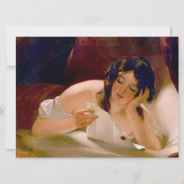 Kärlek Brev (av Thomas Sully) Kort