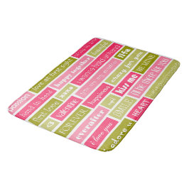 Kärlek Brev Badrumsmatta