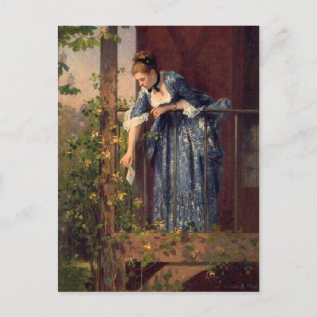 Kärlek Brev-Caraud Vykort (Framsida)