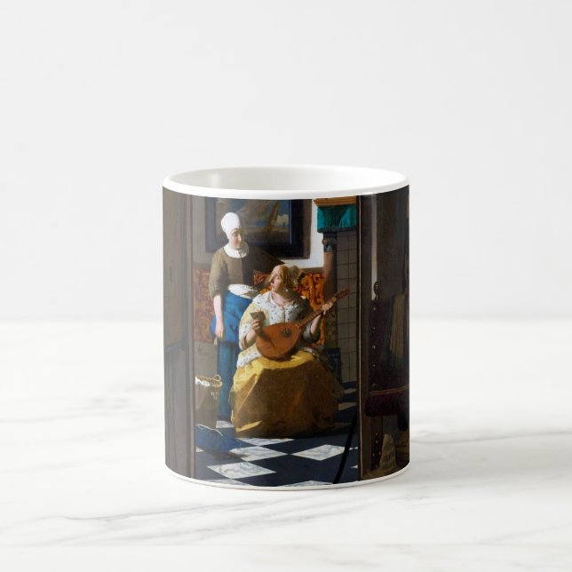 Kärlek Brev, Johannes Vermeer Kaffemugg (Center)