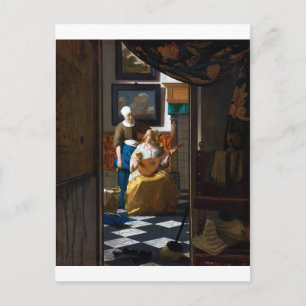Kärlek Brev, Johannes Vermeer Vykort