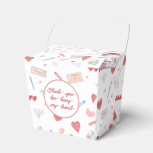 Kärlek Brev Kärlek noterar Valentines Party Treat Presentaskar