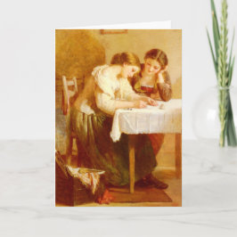 Kärlek Brev Le Jeune Fine Art Greeting Card Kort