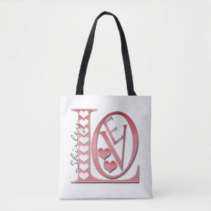 Kärlek Brev med örter av Shirley Taylor Tygkasse