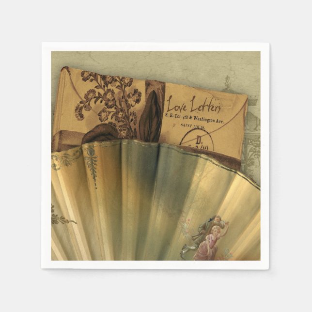 Kärlek Brev Pappersservett (Framsidan)