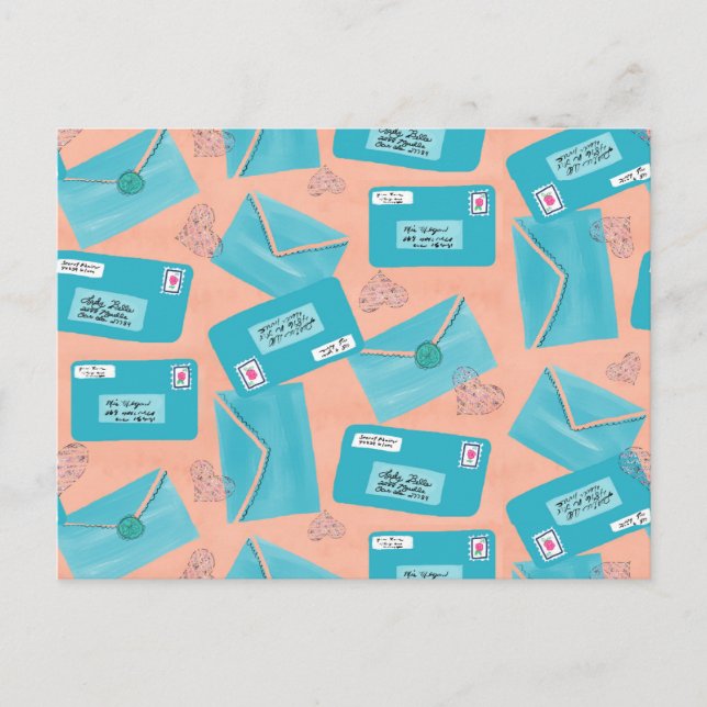 Kärlek Brev Vykort (Framsida)