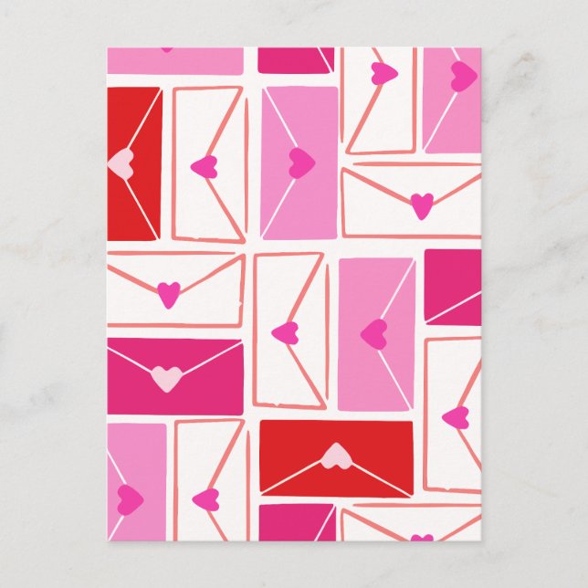 kärlek brev vykort (Framsida)