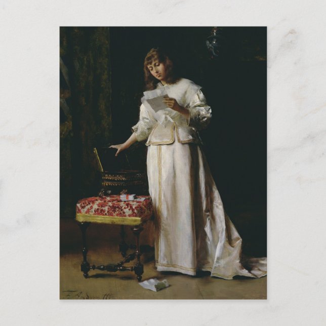 Kärlek Brev Vykort (Framsida)