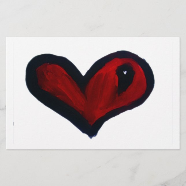 KÄRLEK BREVPAPPER (Framsida)