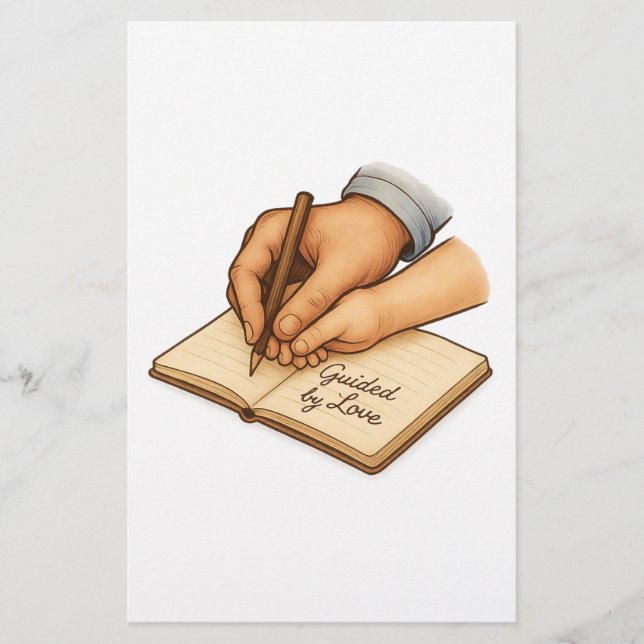 Kärlek Brevpapper (Framsida)