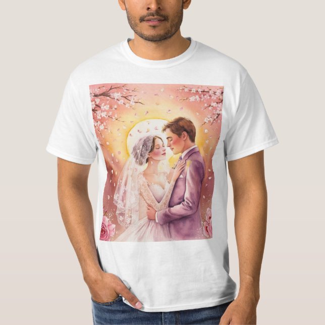Kärlek Brid T Shirt (Framsida)