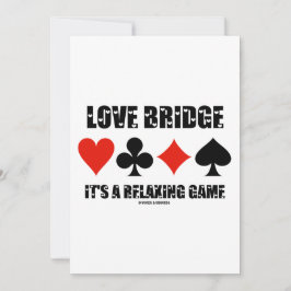 Kärlek Bridge Det är ett avslappnande spel med fyr Inbjudningar