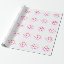 Kärlek Bright Wrapping Papper Presentpapper