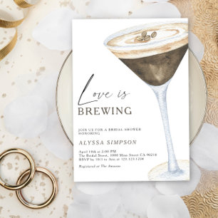 Kärlek bringar Espresso Martini Möhippa Inbjudningar