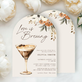 Kärlek bringar Espresso Martini Möhippa Inbjudningar