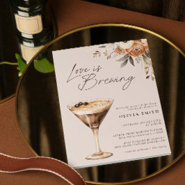 Kärlek bringar Espresso Martini Möhippa Inbjudningar