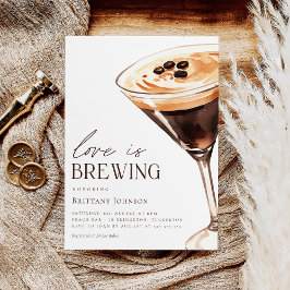 Kärlek bringar Espresso Martini Möhippa Inbjudningar