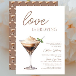 Kärlek bringar Espresso Martini Möhippa Inbjudningar