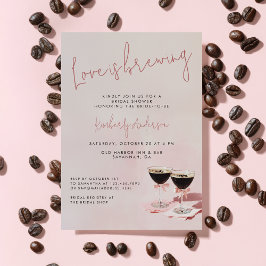 Kärlek bringar Espresso Martini Möhippa Inbjudningar