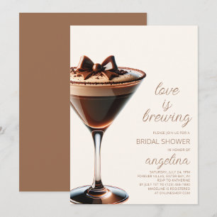 Kärlek bringar Espresso Martini Möhippa Inbjudningar
