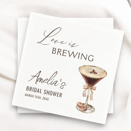 Kärlek bringar Espresso Martini Möhippa Pappersservett