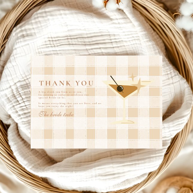 Kärlek bringar Espresso Martini Möhippa Tack Kort (Skapare uppladdad)