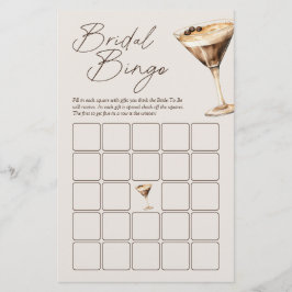 Kärlek brinner Espresso Martini Möhippa Bingo Game