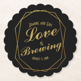 kärlek brinner i bröllop pub anpassningsbar underl underlägg papper