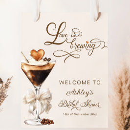 Kärlek brinner i Möhippan Espresso Martini Poster