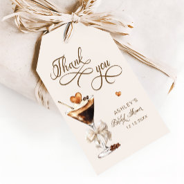 Kärlek brinner i Möhippan Espresso Martini Presentetikett