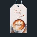 Kärlek brinner Möhippa kaffe Presentetikett<br><div class="desc">Kaffets tematiska möhippa tack för märkrn.</div>