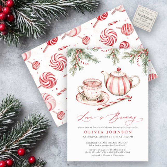 Kärlek brinner Möhippan Festive Watercolor Inbjudningar (Skapare uppladdad)