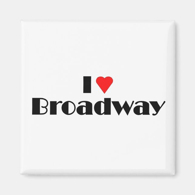 Kärlek Broadway Magnet (Framsidan)