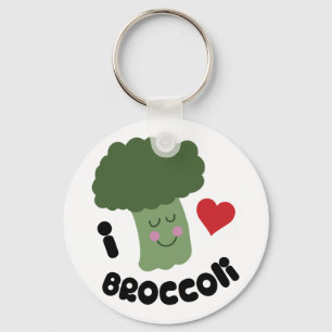 Kärlek Broccoli Nyckelring