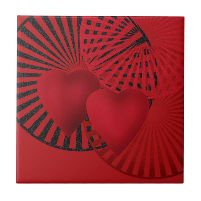 Kärlek ,Bröllop Kakelplatta (Framsidan)