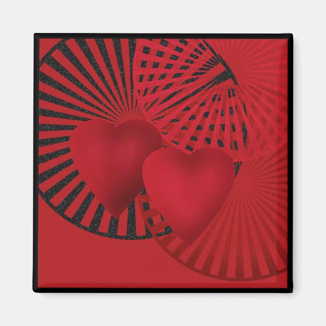 Kärlek. Bröllop Magnet (Framsidan)