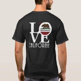 KÄRLEK Brookdale Kalifornien T Shirt