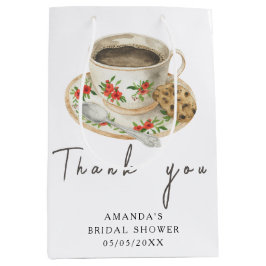 Kärlek bryggs Bröllopsdusch för bruden Tack