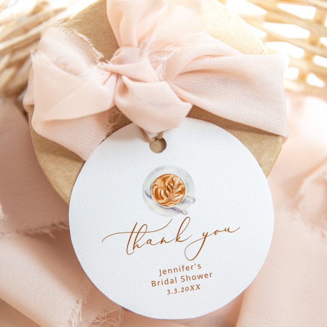 Kärlek bryggs bröllopsdusch presentkort gåvor etiketter (Skapare uppladdad)