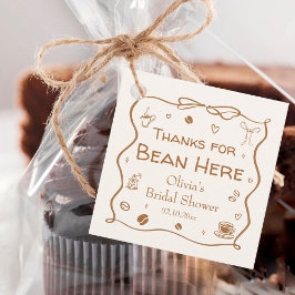 Kärlek bryggs Bröllopsdusch Tack Gåvor Etiketter