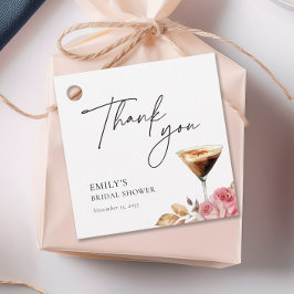 Kärlek bryggs Elegant bröllopsfest Gåvor Etiketter