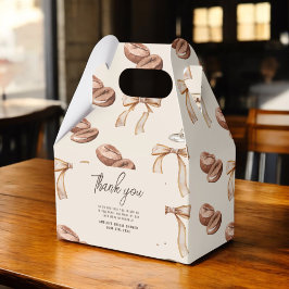 Kärlek bryggs Espresso Martini Bröllopsdusch Presentaskar