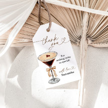 Kärlek bryggs Espresso Martini Bröllopsdusch