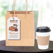 Kärlek bryggs Kaffe Fransk Bröllopsdusch