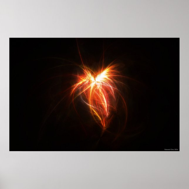 Kärlek Bubble Poster (Framsidan)