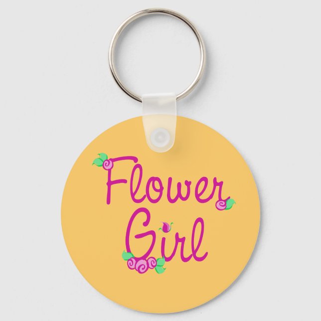 Kärlek Buds/Bröllop Nyckelring (Framsida)