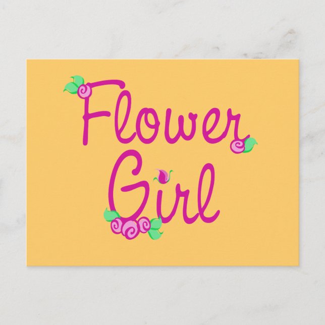 Kärlek Buds/Bröllop Vykort (Framsida)