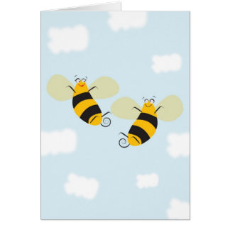 Kärlek Bugz Hälsningskort